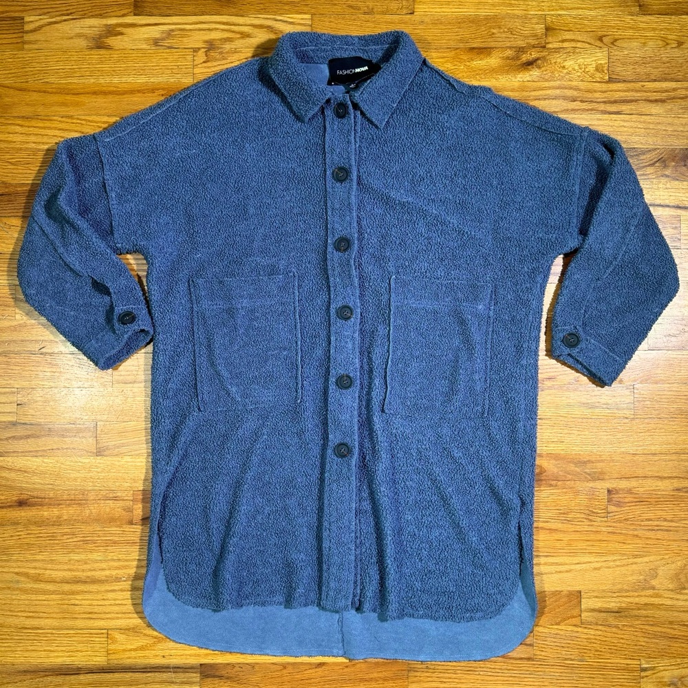 Navy Blue Shacket